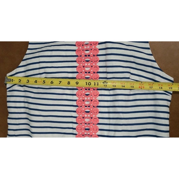 Jessica Howard Womens Blue Pink Easter Summer Short Sleeve A Line Size 16 - Picture 3 of 5